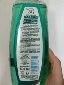 By U Bain de bouche haleine fraîche