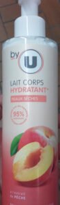 By U, Système U Lait corps hydratant à l’extrait de pêche