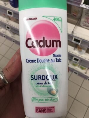 Cadum Crème douche surdoux au talc et lait d’amandes