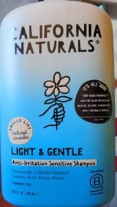 California Naturals Light & Gentle Anti-Irritation Sensitive Shampoo