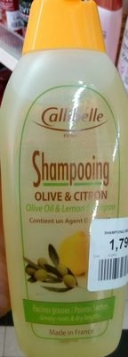 Callibelle, Dôme Shampooing olive & citron