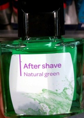 Carrefour After shave Naturel Green