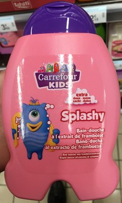 Carrefour, Carrefour Kids Splashy bain-douche à l’extrait de framboise