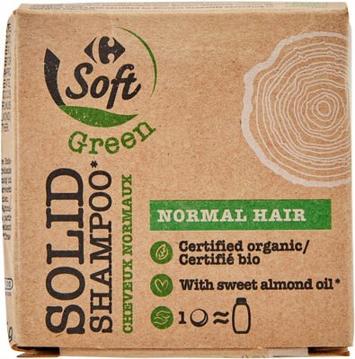 Carrefour,Carrefour Sort Green Solid SHAMPOO cheveux normaux