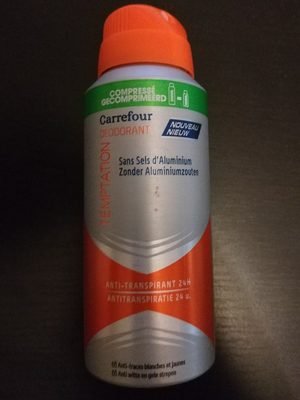 Carrefour Déodorant TEMPTATION