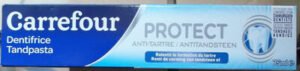 carrefour dentifrice anti-tartre