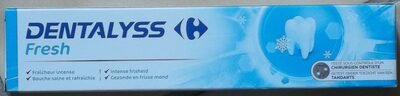 carrefour dentifrice dentalyss fresh
