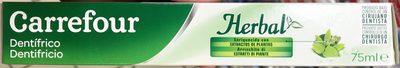 Carrefour Dentifrice Herbal