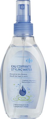 Carrefour Eau coiffante fixation naturelle
