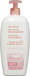 Carrefour Gel douche hypoallergénique peaux sensibles