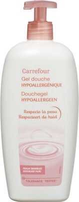 Carrefour Gel douche hypoallergénique peaux sensibles