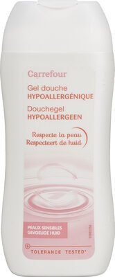 Carrefour Gel douche hypoallergénique peaux sensibles