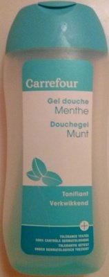 Carrefour Gel douche menthe