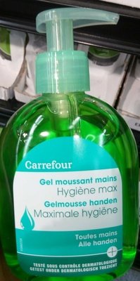 Carrefour Gel moussant mains Hygiène max