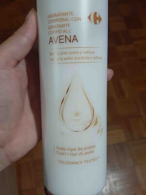 Carrefour hidratante corporal con avena