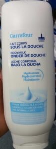 Carrefour Laits corps sous la douche hydratant