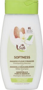 Carrefour, Les Cosmétiques Design Paris, Nectar of Beauty Shampooing douceur et brillance au lait d’amande douce et à la fleur d’oranger