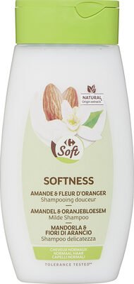 Carrefour, Les Cosmétiques Design Paris, Nectar of Beauty Shampooing douceur et brillance au lait d’amande douce et à la fleur d’oranger