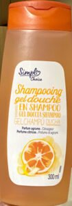 Carrefour, Produits blancs Gel shampooing douche Agrumes