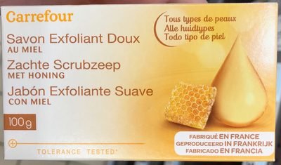Carrefour Savon Exfoliant Doux au miel