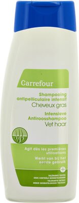 Carrefour Shampooing antipelliculaire intensif Cheveux gras