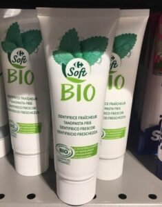 Carrefour, Soft Bio Dentifrice fraîcheur