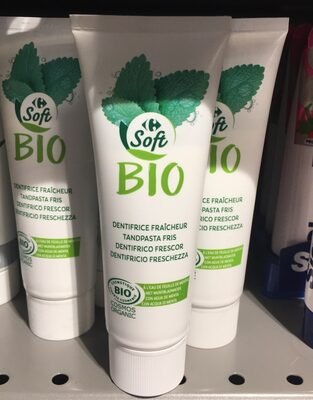 Carrefour, Soft Bio Dentifrice fraîcheur