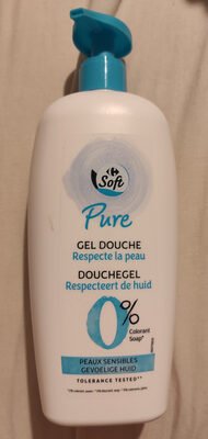 Carrefour, Soft Pure Carrefour Gel Douche peaux sensibles