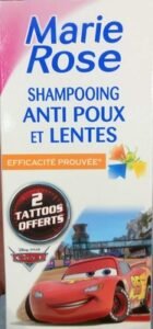 Cars, Disney, Marie Rose, Pixar, Sedapoux Shampooing anti poux et lentes