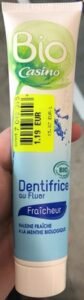 Casino, Casino Bio Dentifrice au fluor Fraîcheur