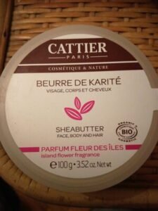 Cattier Beurre de karité parfum fleur des îles