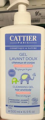 Cattier Gel lavant doux