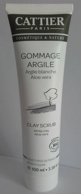Cattier Gommage Argile – Argile blanche Aloe Vera