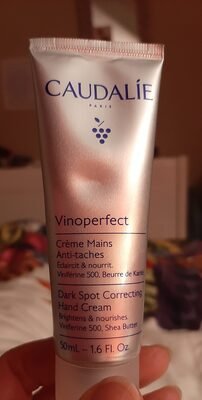 Caudalie Vinoperfect crème mains anti taches