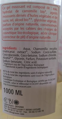 Ce’bio – Laboratoire Gravier Shampooing gel douche Pêche blanche