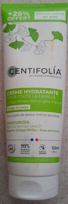 centifolia crème hydratante pour toute la famille