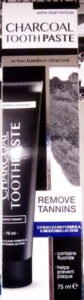 CHARCOAL TOOTHPASTE DENTIFRICE AU CHARBON ACTIF