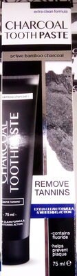 CHARCOAL TOOTHPASTE DENTIFRICE AU CHARBON ACTIF