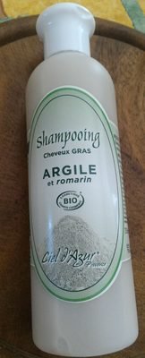 ciel d’azur shampooing cheveux gras Argile et romarin