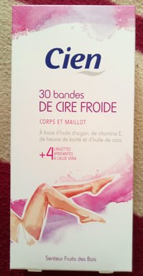 cien 30 bandes de cire froide corps et maillot