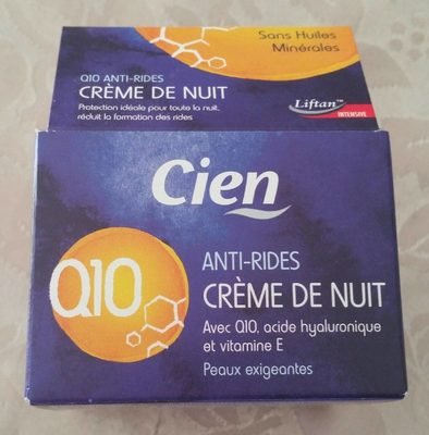 Cien Anti rides creme de nuit Q10