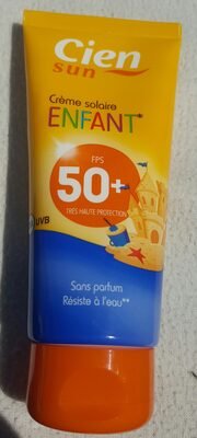 Cien, Cien Sun Crème solaire enfant FPS50+