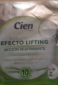 Cien Mascarilla efecto lifting