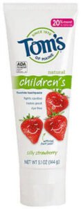 Colgate-Palmolive,Tom’s of Maine Kid’s Natural Silly Strawberry Fluoride Anticavity Toothpaste