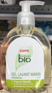 Cora, Nature bio Gel lavant mains à l’eau de tilleul bio