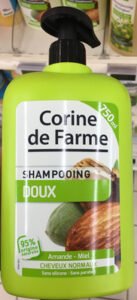 Corine de Farme, Laboratoires Sarbec Shampooing doux Amande – Miel