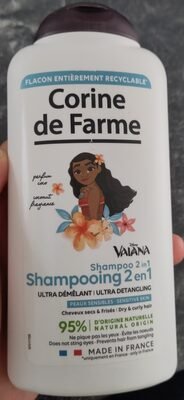 Corine de Farme Shampooing 2 en 1 ultra démêlant