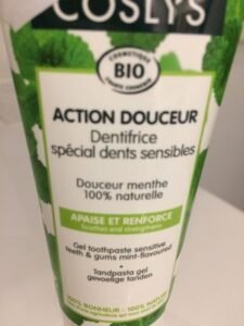 Coslys Dentifrice dents sensibles Menthe & propolis