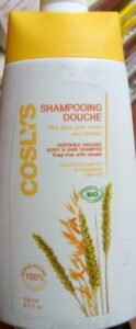 Coslys Shampooing douche ultra doux sans savon aux céréales