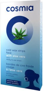 Cosmia Bandes de cire froide visage a l ‘aloe vera